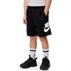 Nike Boys’ Sportswear Club 6″ Woven Shorts(Black)