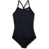 Nike Girls’ Big Kids’ Racerback One-piece(Black)