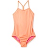 Nike Girls’ Big Kids’ Racerback One-piece(Orange Pulse)
