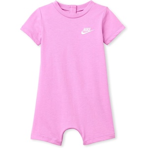 Nike Baby Club Knit Short Sleeve Romper(Light Magenta)