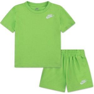 Nike Boys’ Sportswear Club T-Shirt and Shorts 2-Piece Outfit Set(Mean Green)