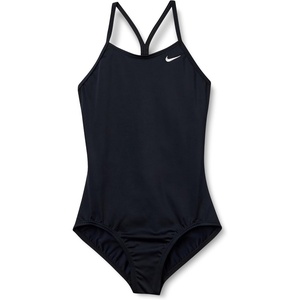 Nike Girls’ Big Kids’ Racerback One-piece(Black)