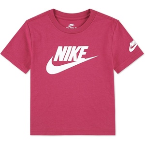 Nike Kids’ Sportswear Club T-Shirt (Large Swoosh Logo)(Sweet Beet)